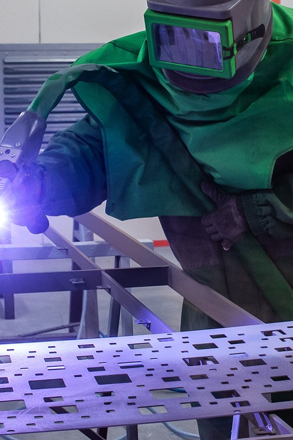 Sablage, métallisation et thermolaquage 