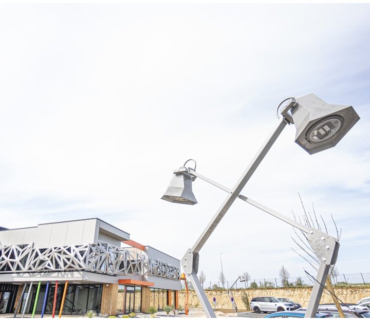 Createc signe ses propres lampadaires